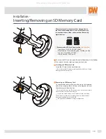 Предварительный просмотр 10 страницы Digital Watchdog MegaPix DWC-MB421TIR User Manual