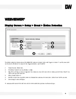 Предварительный просмотр 35 страницы Digital Watchdog MEGApix DWC-MD421D Instruction Manual