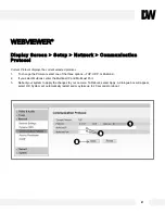 Предварительный просмотр 41 страницы Digital Watchdog MEGApix DWC-MD421D Instruction Manual