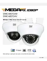 Digital Watchdog MEGApix DWC-MD724V Manual preview