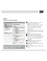 Предварительный просмотр 27 страницы Digital Watchdog MEGApix DWC-MPA20M User Manual