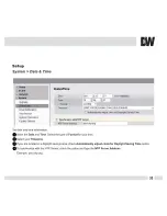 Предварительный просмотр 33 страницы Digital Watchdog MEGApix DWC-MPA20M User Manual