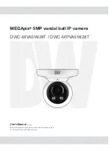 Digital Watchdog MEGApix DWC-MPVA5Wi28T User Manual preview