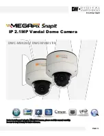 Digital Watchdog MEGApix DWC-MV421D User Manual preview