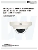 Digital Watchdog MEGApix DWC-MV72Wi28A User Manual предпросмотр