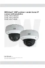 Digital Watchdog MEGApix DWC-MVT4Wi28 User Manual preview