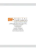 Preview for 86 page of Digital Watchdog MEGApix FLEX DWC-PVX16W User Manual