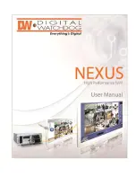 Digital Watchdog Nexus User Manual preview