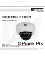 Preview for 1 page of Digital Watchdog Power PIX DWC-D3361WTIR Instruction Manual