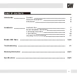 Preview for 3 page of Digital Watchdog PowerPix DWC-B6361WTIR Manual