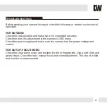 Preview for 21 page of Digital Watchdog PowerPix DWC-B6361WTIR Manual