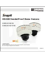 Digital Watchdog Snapit DWC-HV421D Installation And Troubleshooting Manual preview