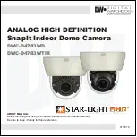 Preview for 1 page of Digital Watchdog Star-Light DWC-D4783WD Manual