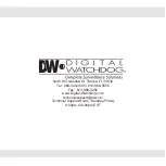 Preview for 32 page of Digital Watchdog Star-Light DWC-D4783WD Manual