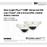 Digital Watchdog Star-Light Plus DWC-V7553W User Manual preview