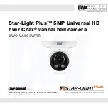 Digital Watchdog Star-Light Plus DWC-VA583WTIR User Manual preview