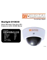 Preview for 1 page of Digital Watchdog Starlight D1363D User Manual