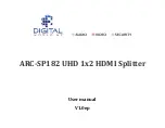 digital world ARC-SP182 User Manual preview