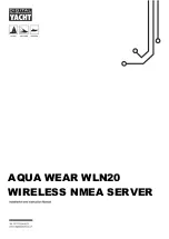 DIGITAL YACHT Aqua Wear WLN20 Installation And Instruction Manual preview