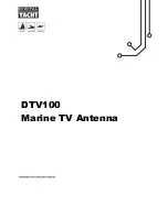 DIGITAL YACHT DTV100 Installation And Instruction Manual preview