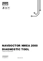 DIGITAL YACHT NAVDOCTOR NMEA 2000 Installation And Instruction Manual preview