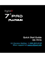 Digital2 Platinum D2-751G Quick Start Manual preview