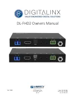 Preview for 1 page of DigitaLinx DL-FHD2 Owner'S Manual