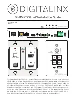 Предварительный просмотр 1 страницы DigitaLinx DL-RMKTC2H-2 Installation Manual