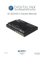 DigitaLinx DL-SE3H1V-C Owner'S Manual preview