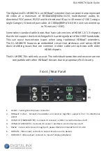 Preview for 3 page of DigitaLinx DL-UHDRC70 Quick Install Manual