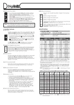 Предварительный просмотр 3 страницы Digitalk SP2302AA Owner'S Manual And Operating Instructions