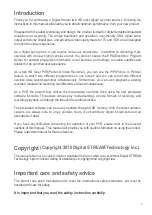 Preview for 3 page of Digitalstream DHR8202U User Manual