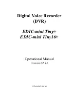 Digitaltech-Market EDIC-mini Tiny+ Operational Manual preview