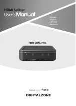 Preview for 1 page of DigitalZone HDMI 204L User Manual