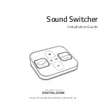 DigitalZone Sound Switcher Installation Manual preview