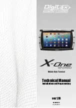 Предварительный просмотр 1 страницы Digitax X-One android Installation And Programming Manual