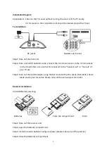 Предварительный просмотр 5 страницы Digitech Audio Visual AA-2102 User Manual