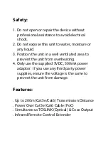 Preview for 6 page of DigiTech AC-1733 User Manual