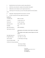 Preview for 3 page of DigiTech AC-1770 User Manual