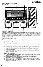 Preview for 8 page of DigiTech BP335 Owner'S Manual