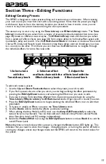 Preview for 15 page of DigiTech BP335 Owner'S Manual