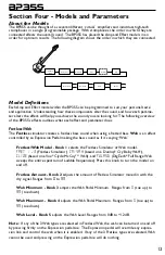 Preview for 17 page of DigiTech BP335 Owner'S Manual