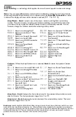 Preview for 20 page of DigiTech BP335 Owner'S Manual