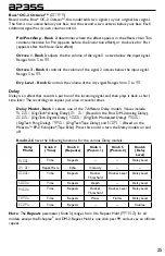 Preview for 29 page of DigiTech BP335 Owner'S Manual