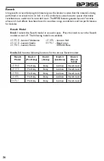 Preview for 30 page of DigiTech BP335 Owner'S Manual