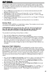 Preview for 33 page of DigiTech BP335 Owner'S Manual