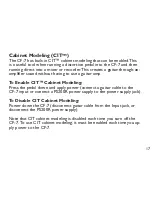 Preview for 19 page of DigiTech Chorus Factory CF-7 Owner'S Manual