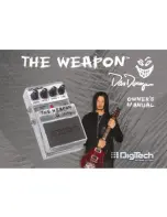 DigiTech Dan Donegan The Weapon Manual предпросмотр