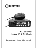 DigiTech DC-1120 Instruction Manual preview