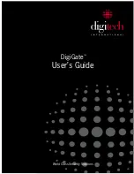 Preview for 1 page of DigiTech DigiGate-700 User Manual